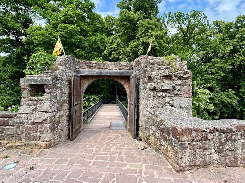 Landeck Castle, Klingenmünster, Germany, Germany